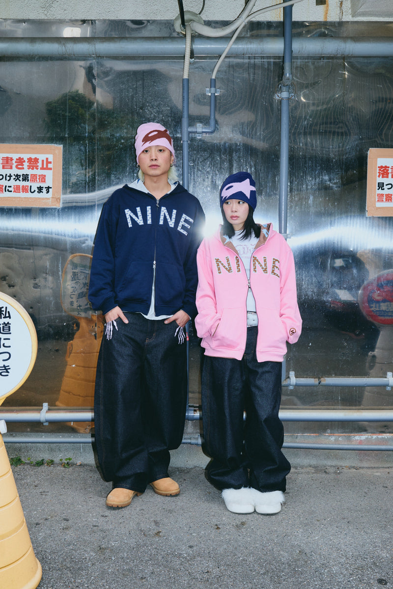 Star Logo Reversible Zip Hoodie