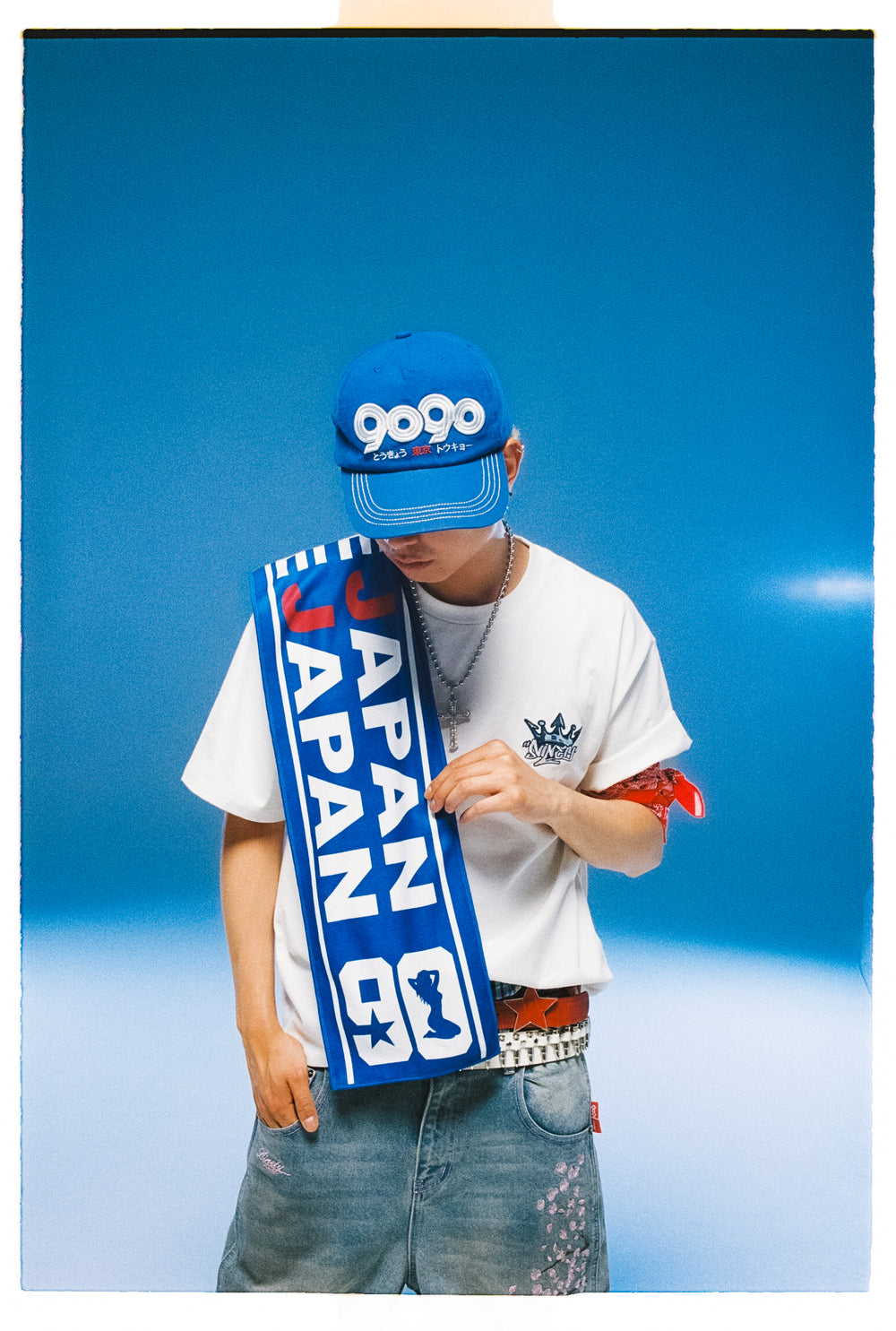 9090 TOKYO Samurai Blue Cap – YZ