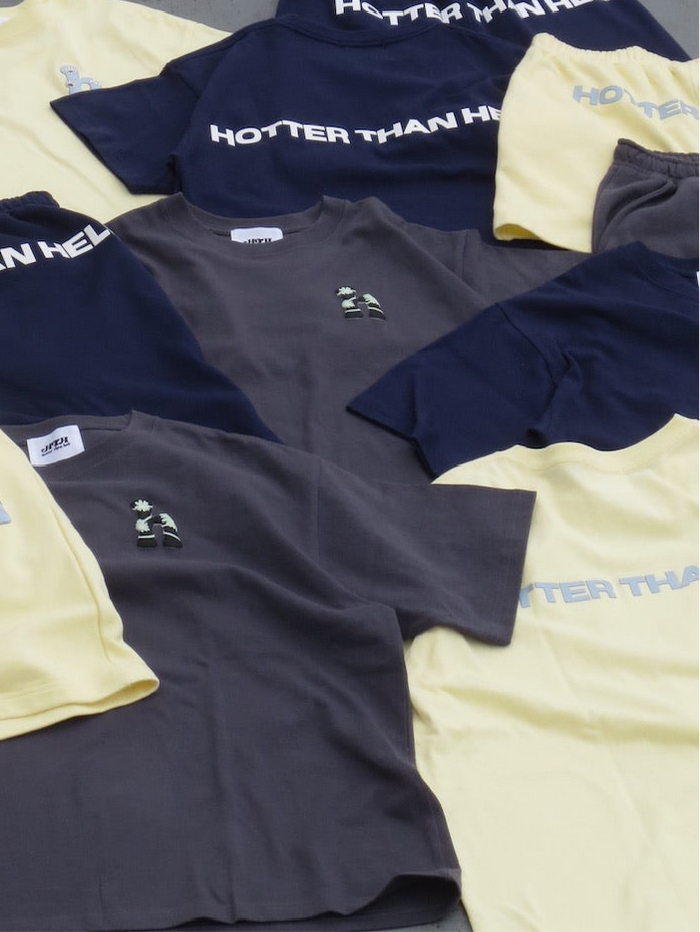 h flower logo short sleeve set up – YZ