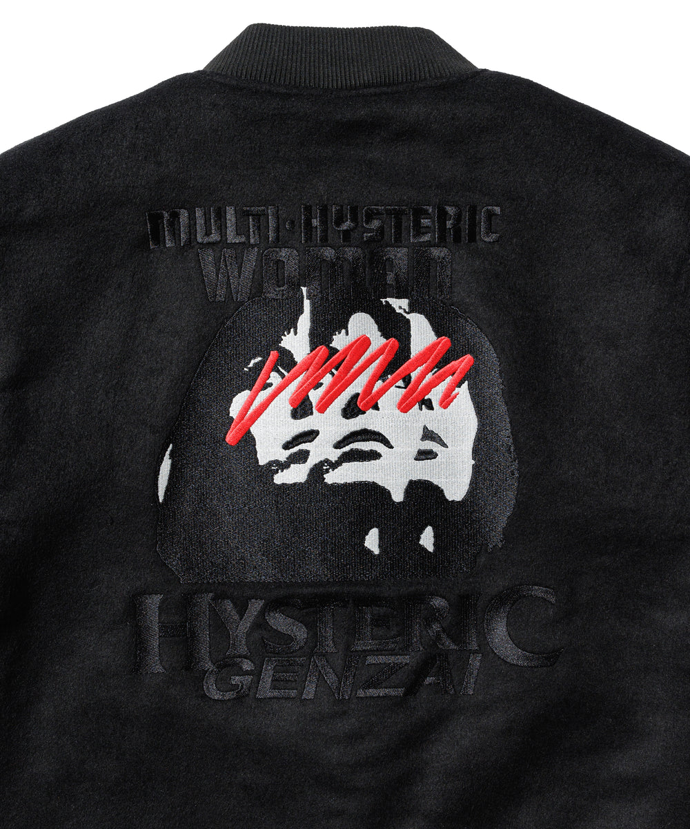 HYSTERIC GLAMOUR genzai WOMAN STADIUM JUMPER – YZ