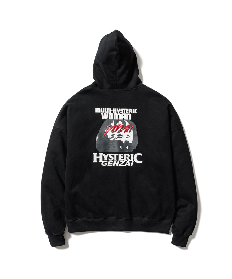 HYSTERIC GLAMOUR genzai WOMAN HOODIE  Lトップス