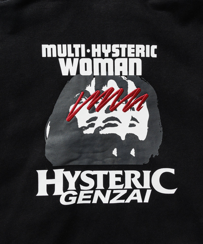 HYSTERIC GLAMOUR genzai WOMAN HOODIE