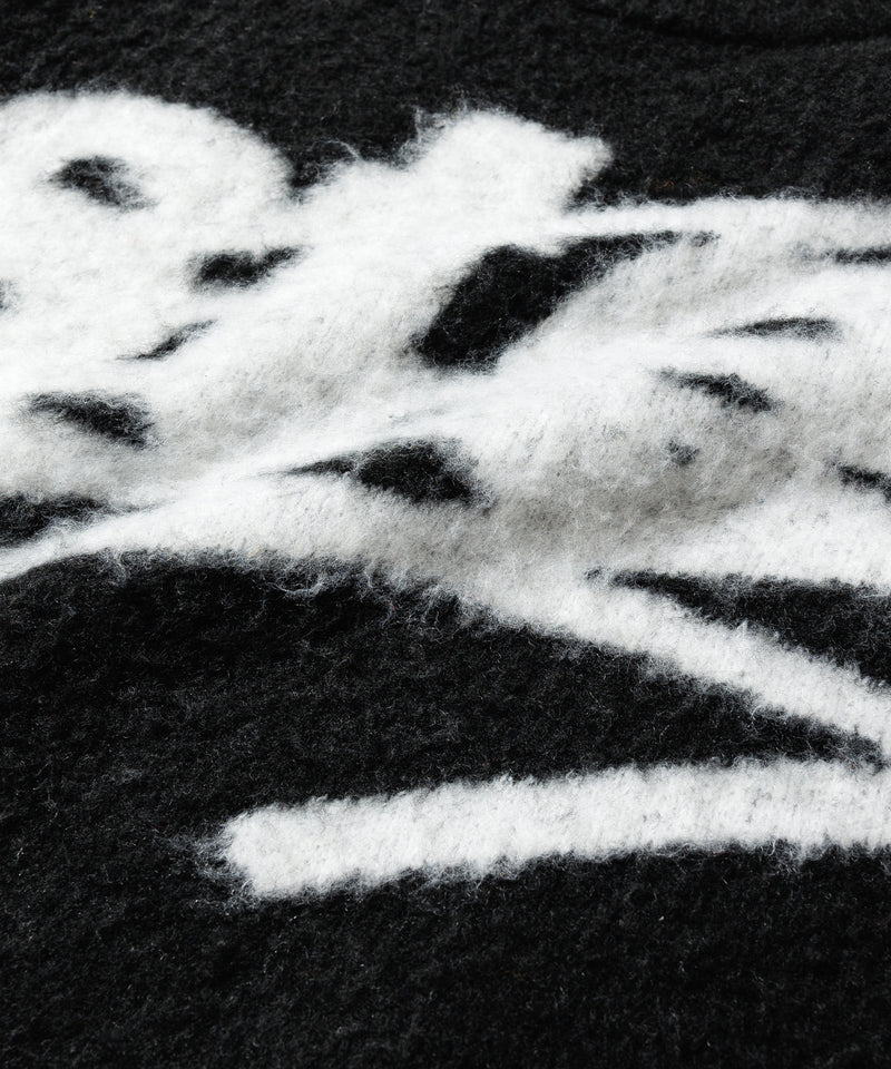 ブラックHYSTERIC GLAMOUR x genzai Big Logo Knit
