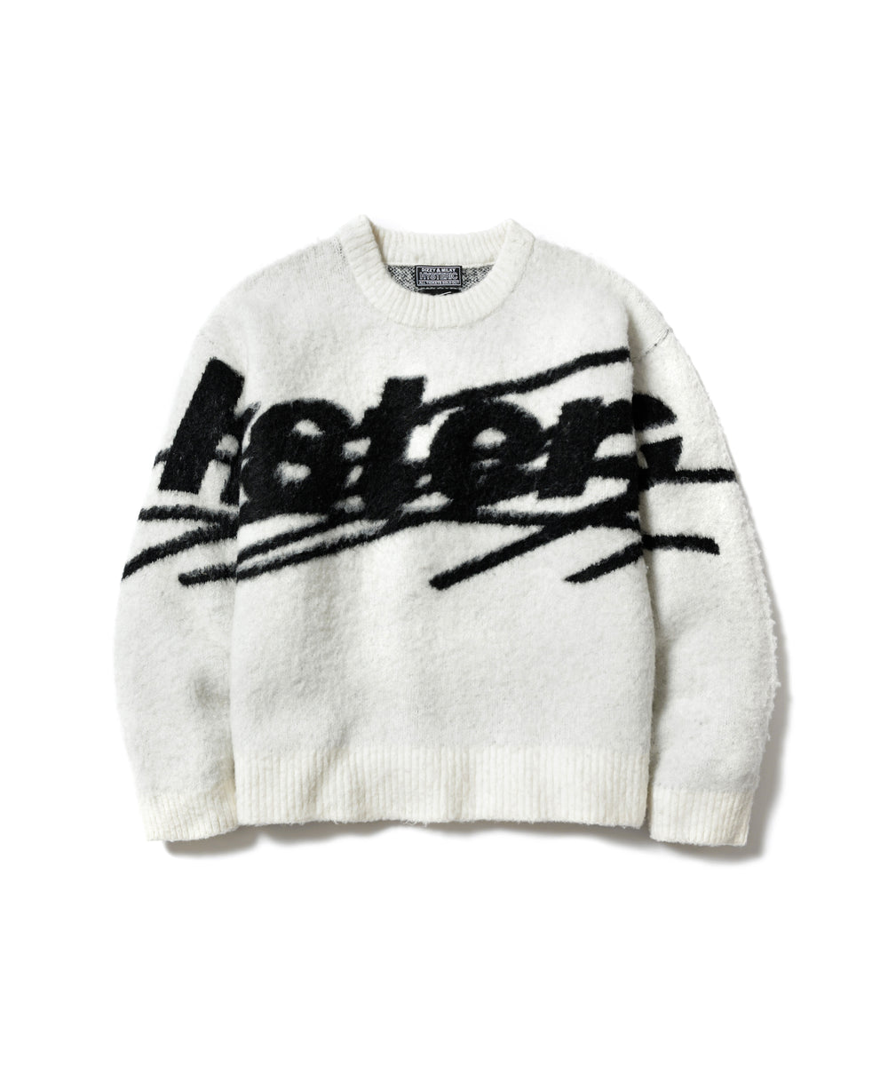 HYSTERIC GLAMOUR genzai BIG LOGO KNIT – YZ