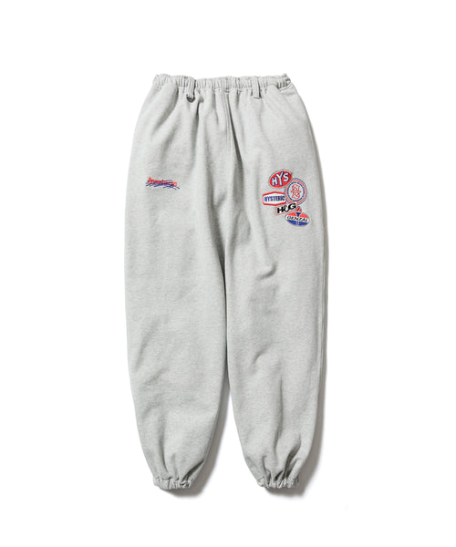 HYSTERIC GLAMOUR genzai COLLAGE WIDE SWEAT PANTS