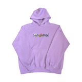 flower logo hoodie