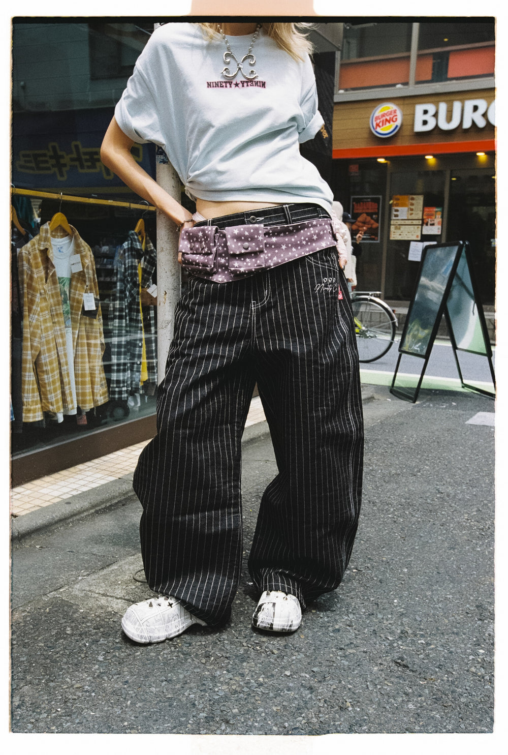 Bullet Logo Denim Buggy Pants – YZ