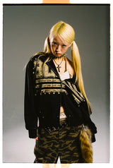 美國國旗拉鍊連帽衫 