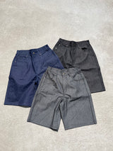 Rigid wide jorts 