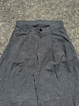 Stripe balloon pants