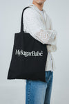 Classy logo tote bag