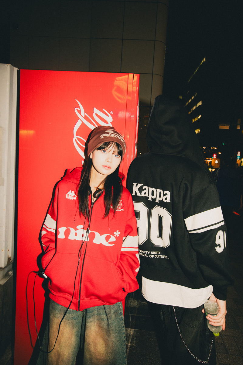 9090 × Kappa Emblem Zip Hoodie