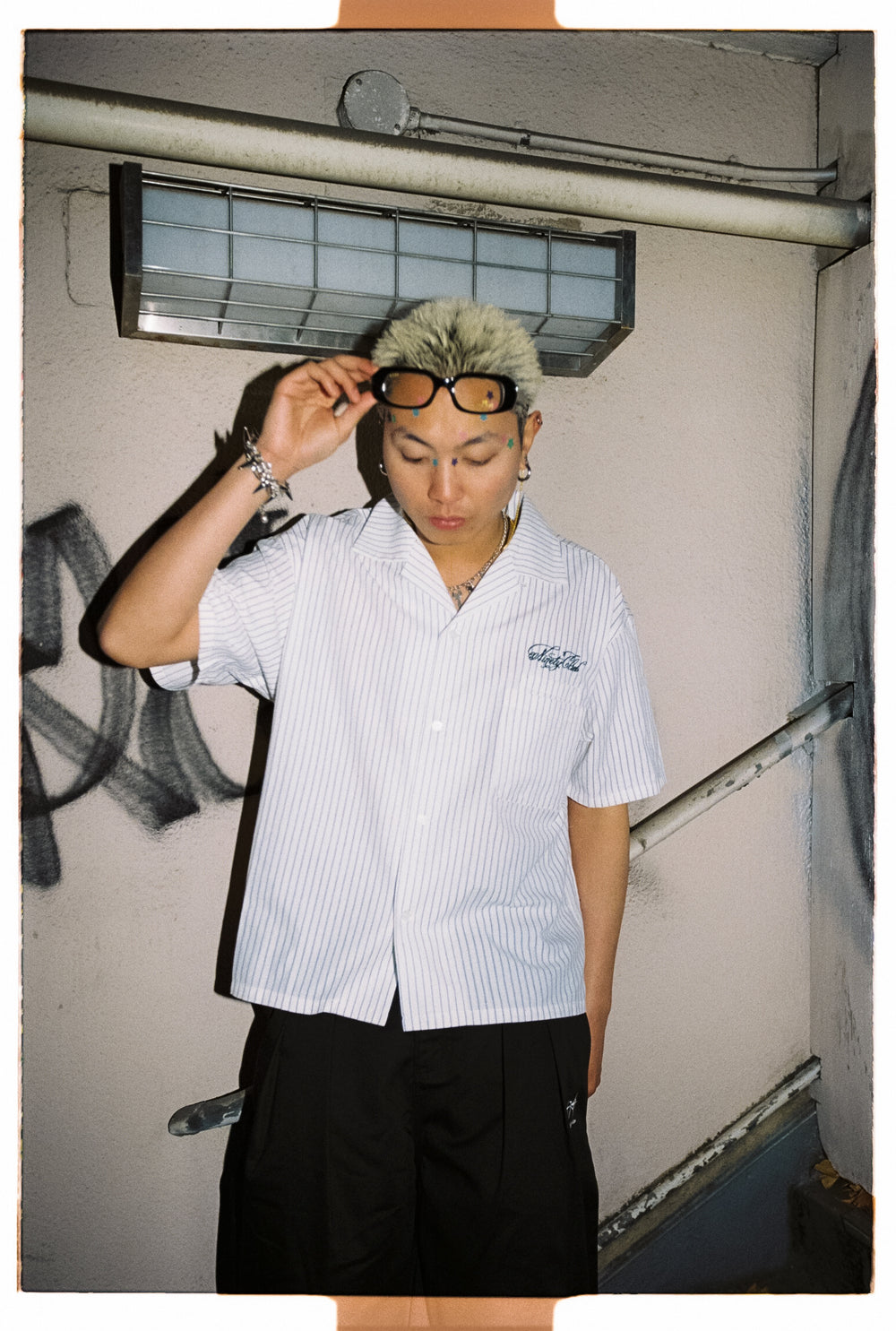 Ninety Club Striped Short Sleeve Shirt – YZ
