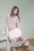Lace ribbon tops（Knit tops）