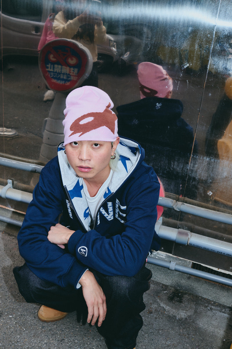 Star Logo Reversible Zip Hoodie