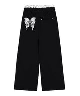 [NICK&NICOLE × YOUNGER SONG] Dot Melting Butterfly Sweat Pants 