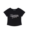 [NICK&NICOLE × YOUNGER SONG]Double Logo Pintuck Top