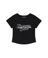 [NICK&NICOLE × YOUNGER SONG]Double Logo Pintuck Top