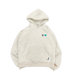 heart patch hoodie