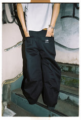 Wide Tuck Chino Pants 