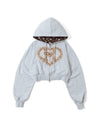 H HEART REVERSIBLE ZIP HOODIE 