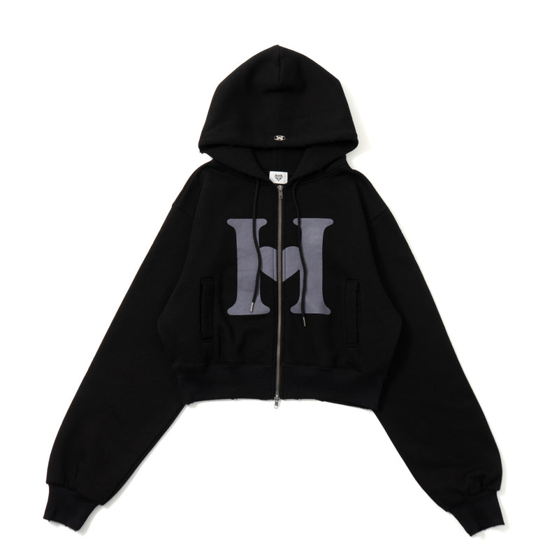 H Logo Zip Hoodie