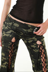 lace up pants