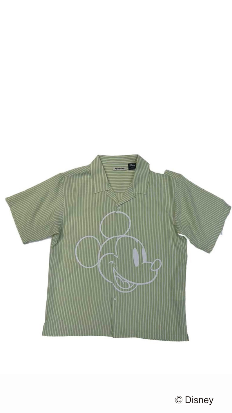 MSB mickey striped shirt