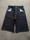 Selvedge Check Flap Buggy Jorts