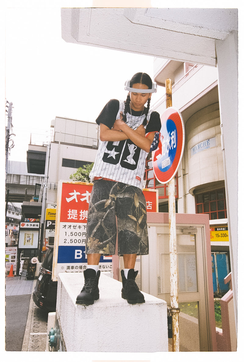 9090 OG Logo Painted Buggy Jorts – YZ