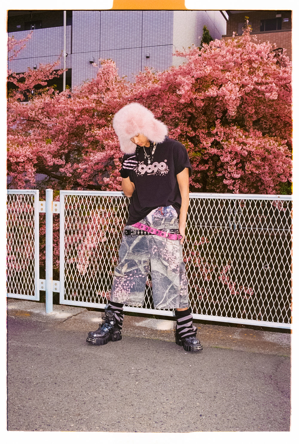 Sakura Embroidered Slub Buggy Jorts – YZ