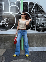 WAIST BELT LAYERED TOPS
