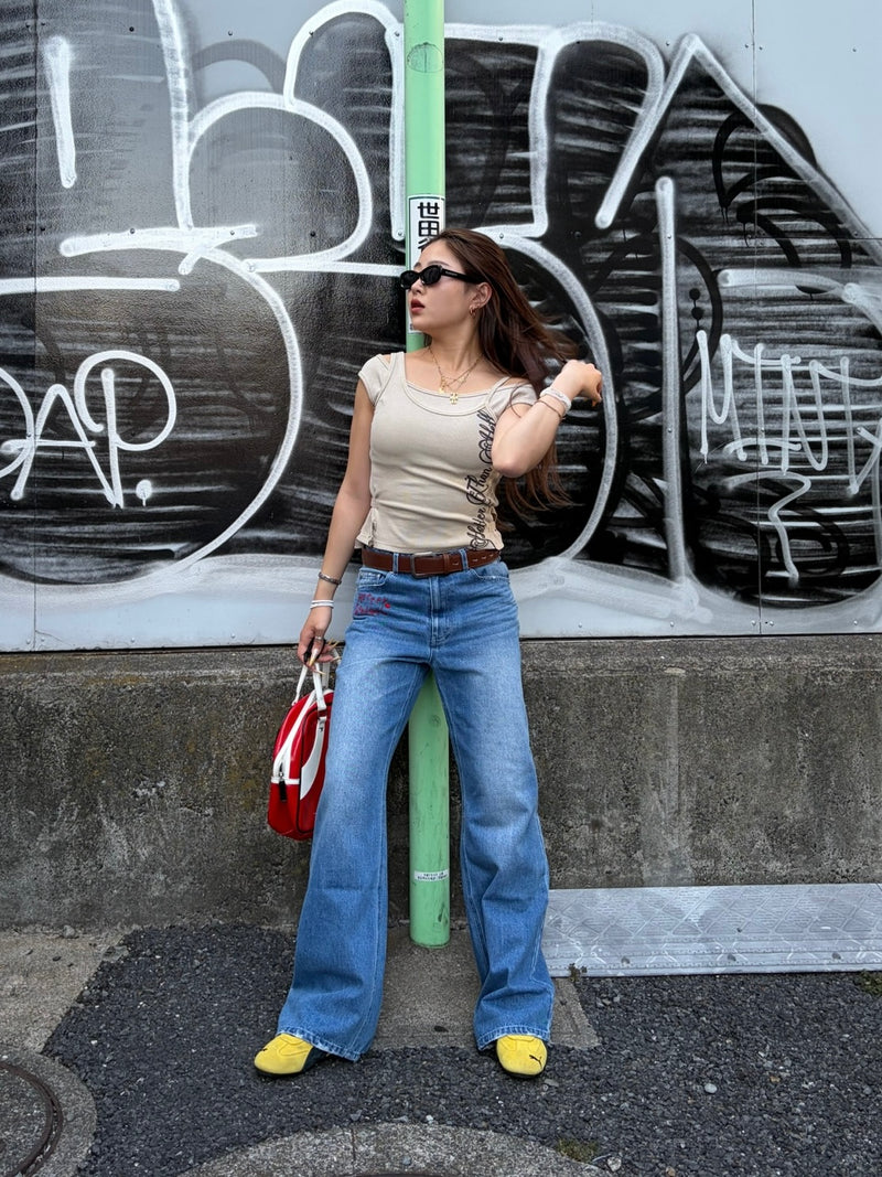 WAIST BELT LAYERED TOPS – YZ