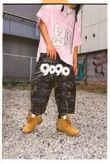 9090 OG Logo Painted Buggy Jorts 