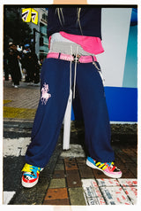 Ninety Club Logo Triple Layered Sweat pants