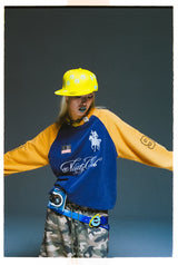 Horse Girl Logo Raglan Crew Sweat