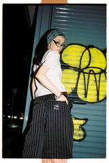 Wide Tuck Chino Pants 