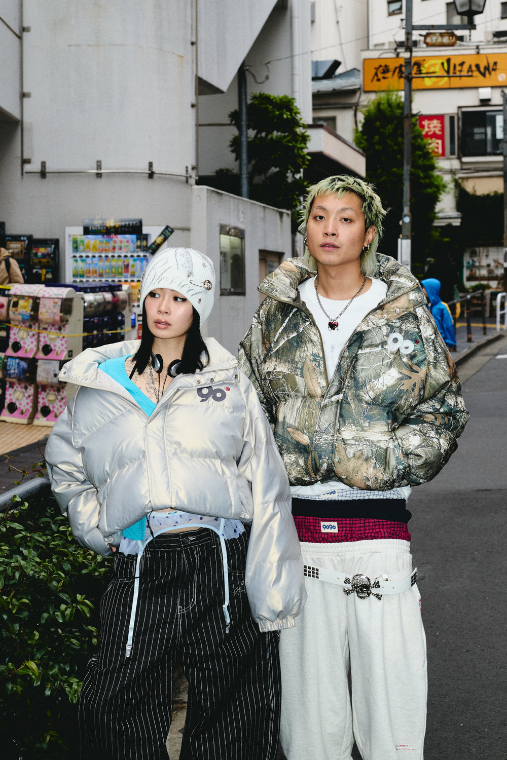 9090 ダウンジャケット90 Logo Rich Puffer Jacket 90 Logo Rich Puffer Jacket – YZ