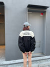 Bicolor Blouson Jacket