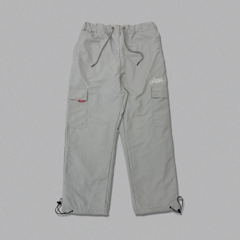 Nylon cargo pants