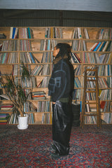 reversible fur flight jacket