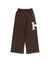 H HEART RHINESTONE SWEAT PANTS