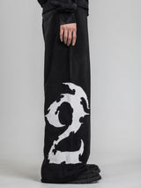 ナンバリングスウェットパンツ 