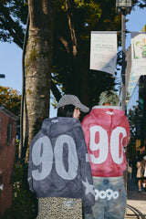 Numbering With Star Logo 拉鍊連帽衫 