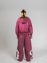 編號拉鍊連帽衫 