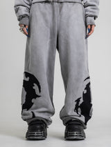 ナンバリングスウェットパンツ 