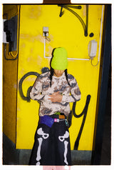 Cursive Logo Henley Neck Thermal L/S Tee