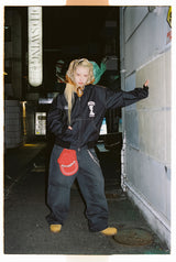 セクシーなロゴデニムジャケット 