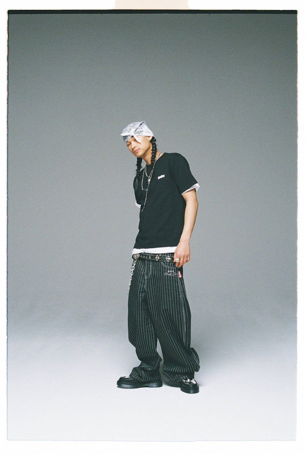 Bullet Logo Denim Buggy Pants – YZ