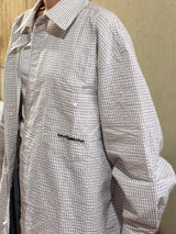 long sleeve check shirt